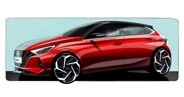 Hyundai i20: i primi bozzetti della nuova generazione