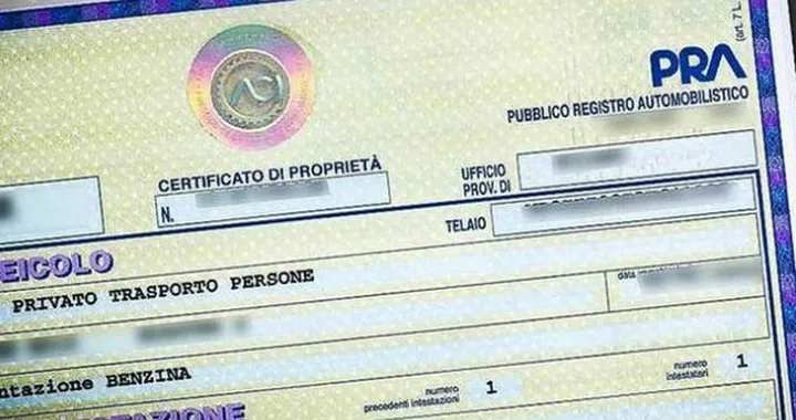 Libretto di circolazione e certificato di proprietà insieme: niente risparmio