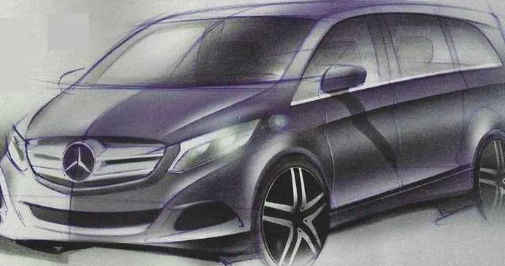 Nuova Mercedes Viano: i bozzetti in anteprima
