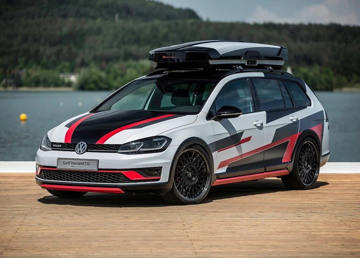 Volkswagen Golf Variant TGI GMotion Concept: pronta per il Wörthersee