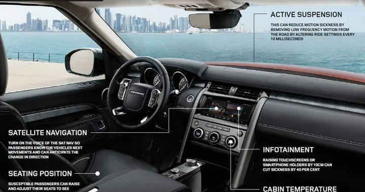 Jaguar e Land Rover: in prima linea contro il mal d’auto