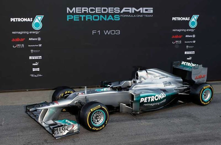 Mercedes W03 2012