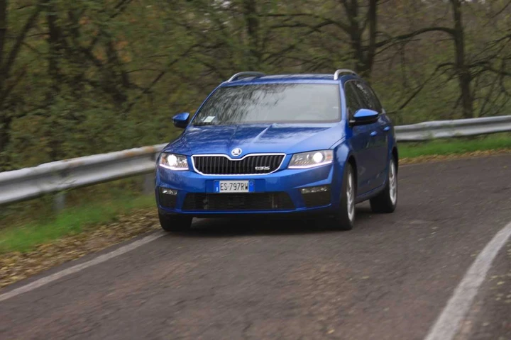 Skoda Octavia Wagon RS, la prova su strada