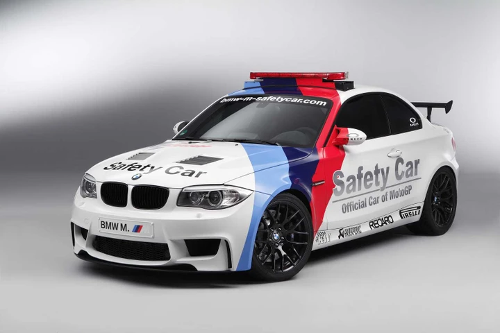La Bmw Serie 1 M è la safety car della MotoGP