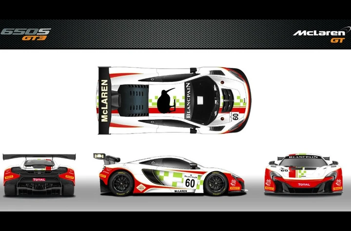 McLaren 650S GT3: alla 24 Ore di Spa celebra la storia del marchio