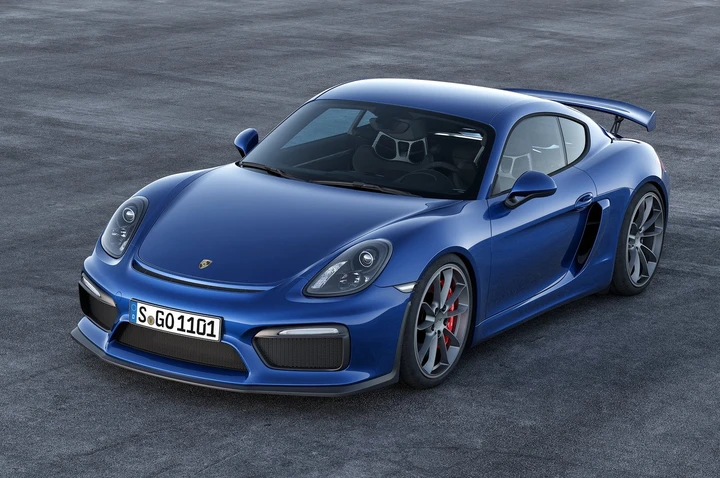 Porsche Cayman GT4: le foto ufficiali