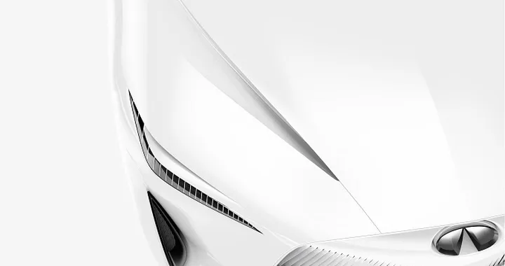 Infiniti: il teaser del concept che debutterà a Detroit 2018