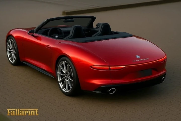 Nuova Alfa Romeo Duetto: il render che immagina la spider storica