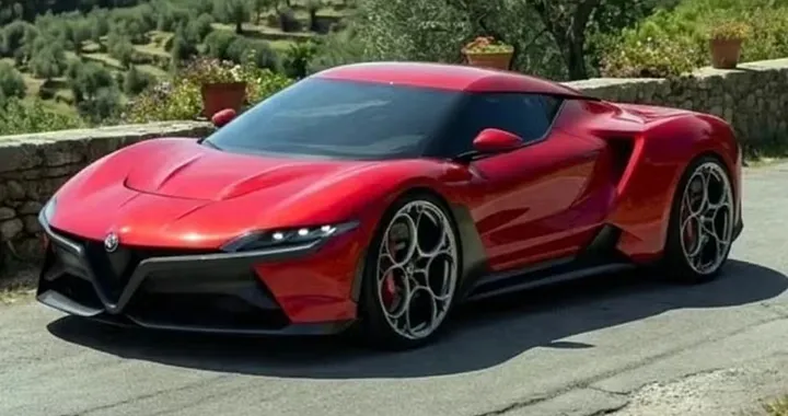 Alfa Romeo 6C torna? Il render sfida Mustang e Corvette