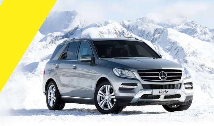 Hertz e Mercedes: debutta la Prestige Collection 4MATIC Edition