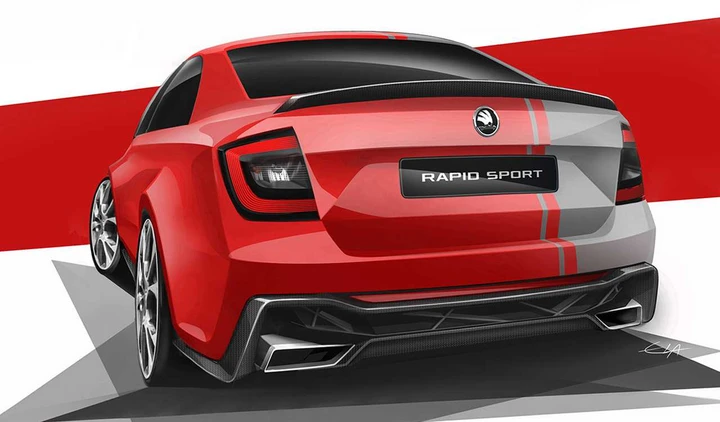 Skoda Rapid, in arrivo una variante coupé?