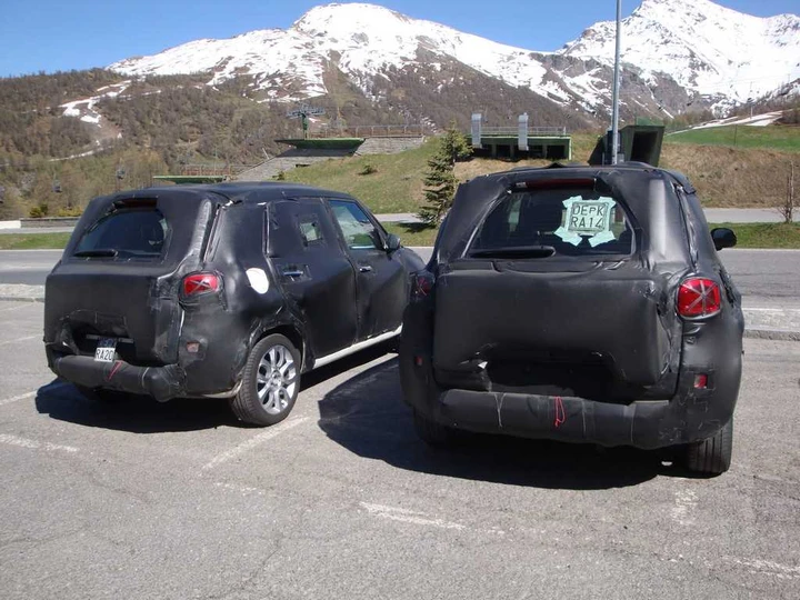 Fiat 500L foto spia