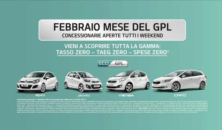 Kia: al via la campagna Eco-GPL