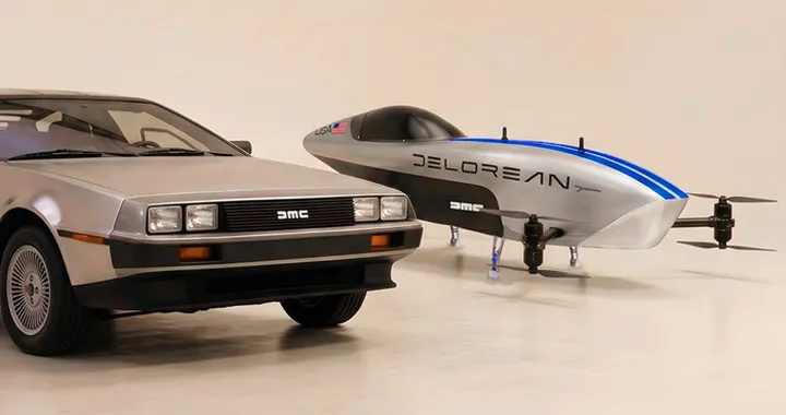 DeLorean torna dal futuro: correrà con le auto volanti elettriche