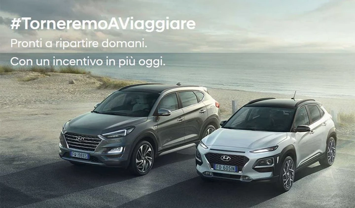 Hyundai lancia la nuova la promozione #TorneremoAViaggiare