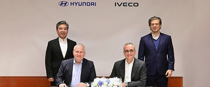 Hyundai fornirà ad Iveco un veicolo commerciale leggero completamente elettrico