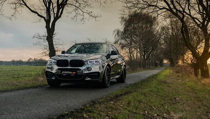 Bmw X6 M50d by Fostla.de: il diesel tri-turbo supera 440 CV