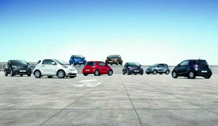 Tutta la gamma Toyota iQ 2010