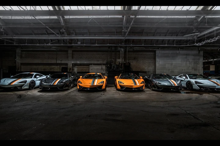 McLaren 570S Coupé e 570S Spider Racing through the Ages: immagini ufficiali