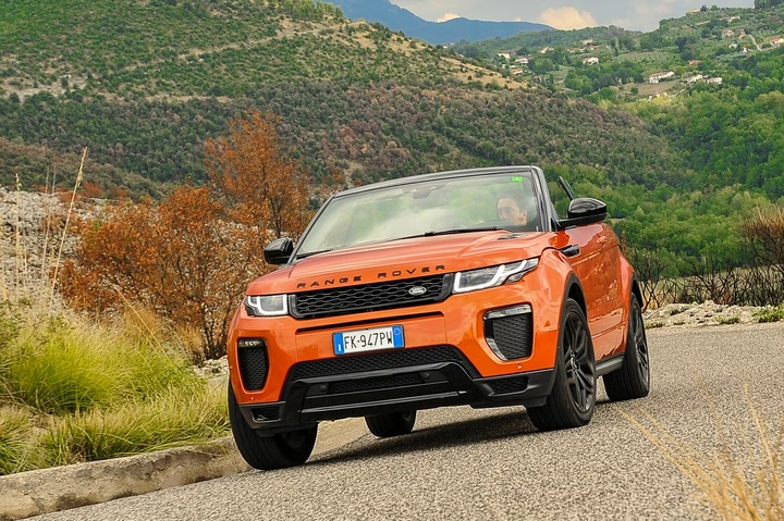 Range Rover Evoque Cabrio: la prova su strada