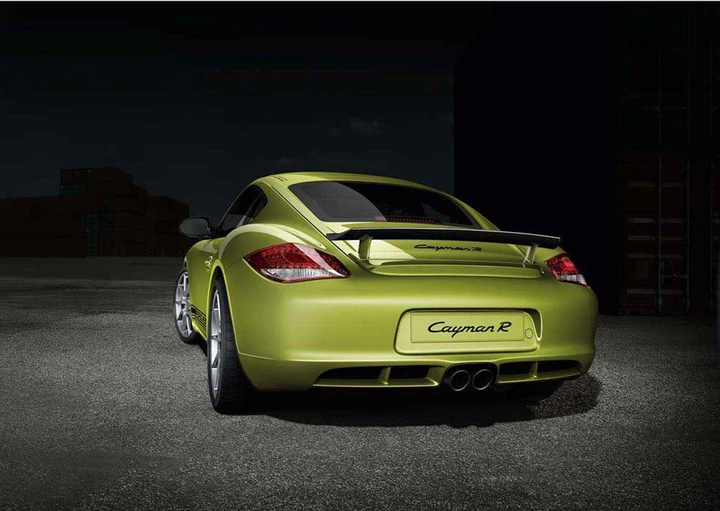 Porsche Cayman R: prime immagini