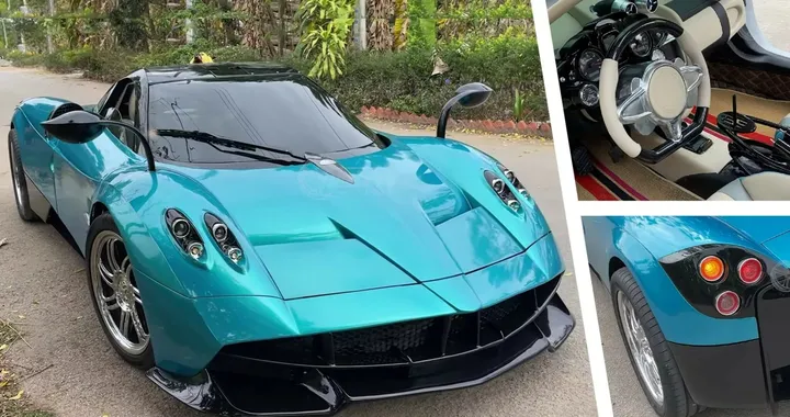 Pagani Huayra: in Vietnam realizzata una replica con motore Daewoo [VIDEO]