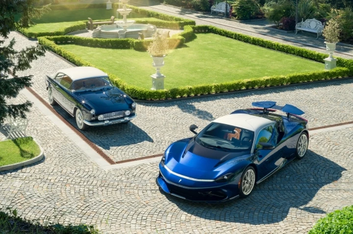 Automobili Pininfarina Battista Cinquantacinque, omaggio Lancia