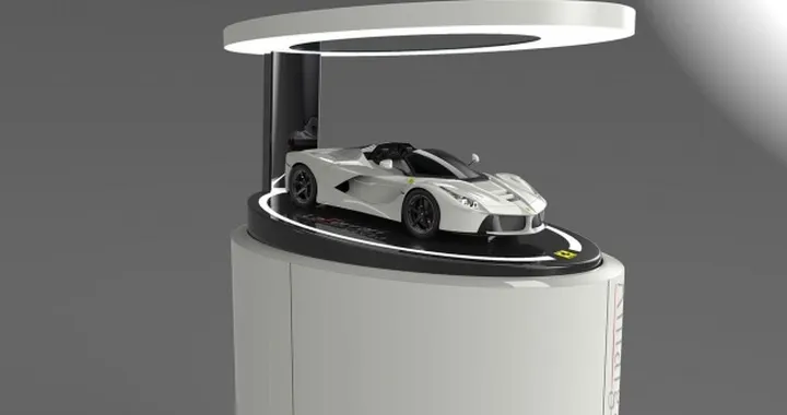 La Ferrari aperta, modellino dal costo record
