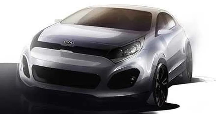 Kia Rio: i primi bozzetti della nuova serie