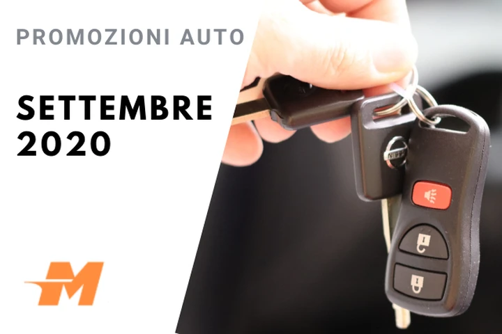 Offerte auto: le promozioni di settembre 2020
