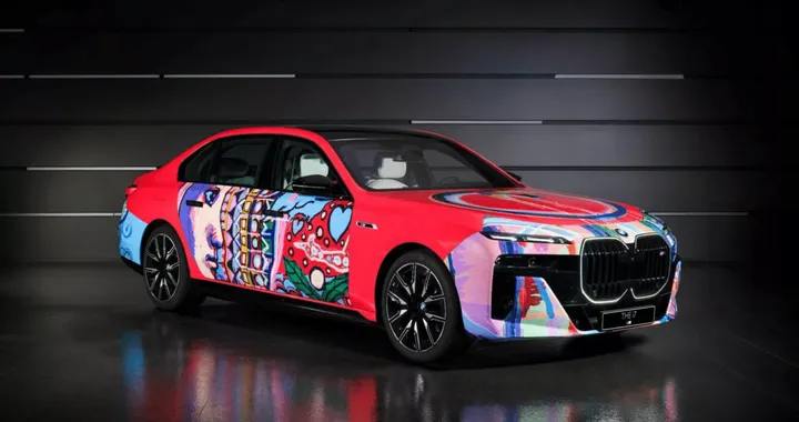BMW i7: la nuova Art Car elettrica che celebra i 50 anni di BMW Art Cars