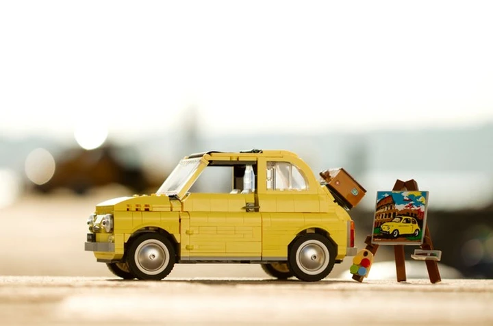 Fiat 500 Lego: arriva il modellino in mattoncini