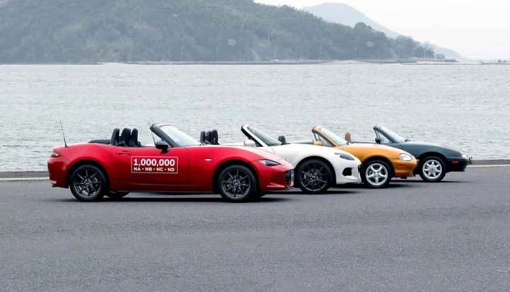 Mazda MX-5, prodotto il milionesimo esemplare