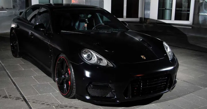 Porsche Panamera by Anderson: anima nera