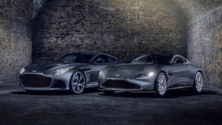 Aston Martin Vantage 007 Edition e DBS Superleggera 007: immagini ufficiali