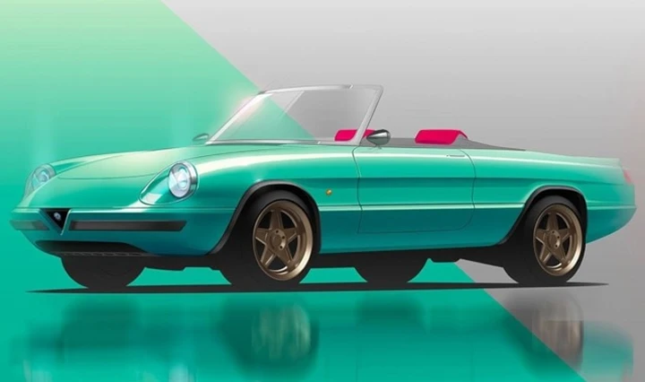 Alfa Romeo Spider: così Garage Italia immagina la futura Icon-E