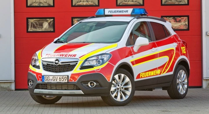 Opel Mokka dei Vigili del Fuoco al RETTmobil 2015