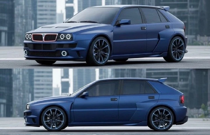 La nuova Lancia Delta esiste solo nei render, ma divide già il pubblico