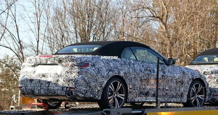 BMW Serie 4 Cabrio 2020: nuove foto spia