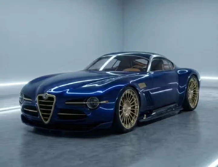 Alfa Romeo Concept Retrò Style: il render che riaccende la passione per il coupé