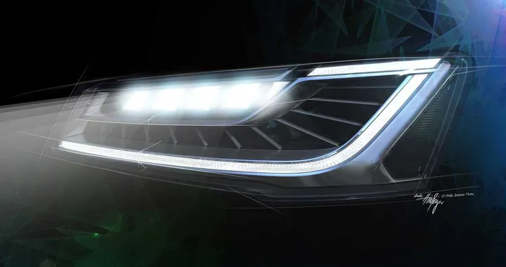 Audi A8 restyling: i teaser dei Matrix LED