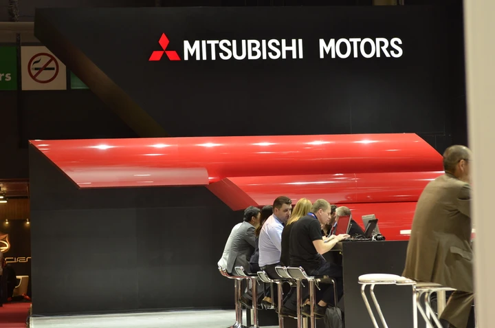Stand Mitsubishi al salone di Parigi 2014