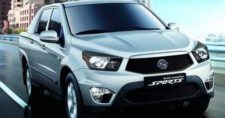 Ssangyong  Korando Sport debutta in Corea