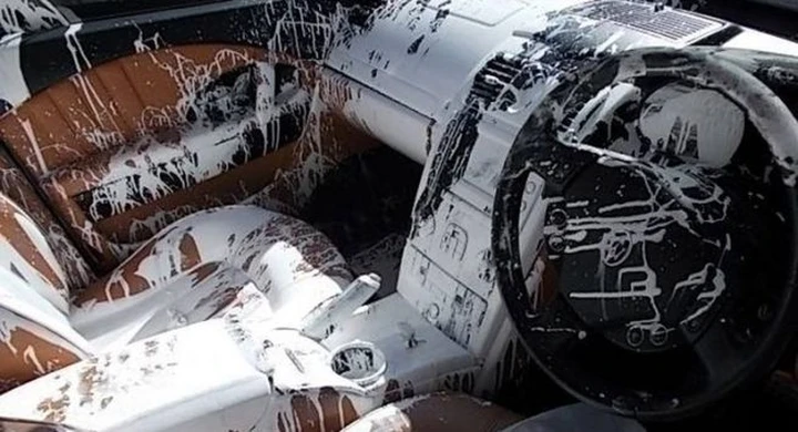 Mai trasportare vernice su una Maserati