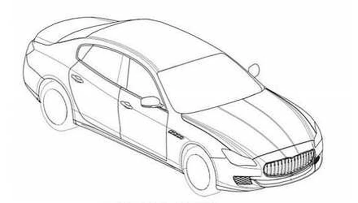 Nuova Maserati Quattroporte: i bozzetti ufficiali