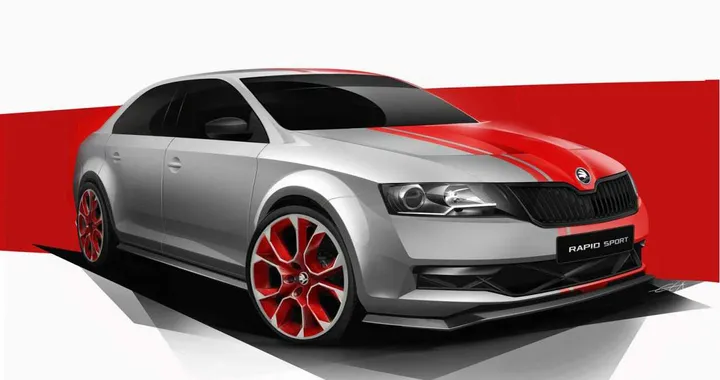 Skoda Rapid Sport, il teaser ufficiale