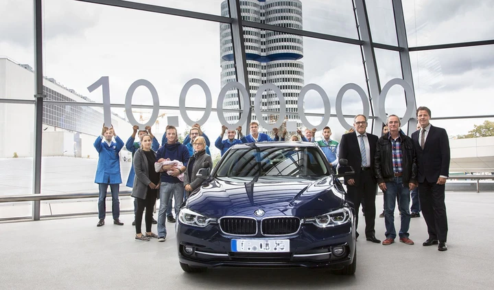 Bmw Serie 3: 1.000.000 di esemplari prodotti