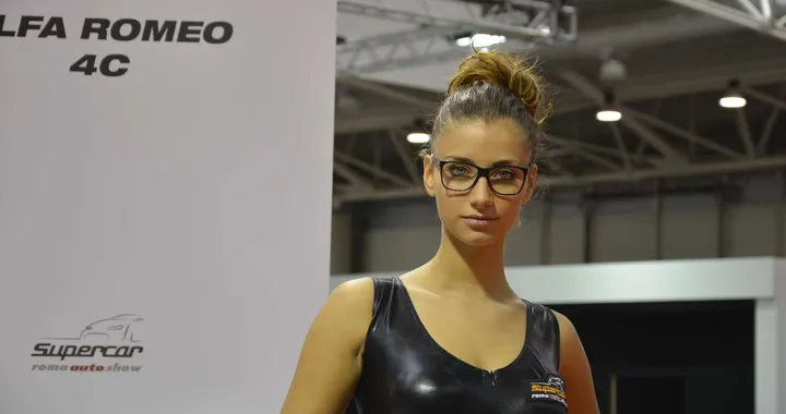 Le ragazze del Supercar Roma Auto Show 2014