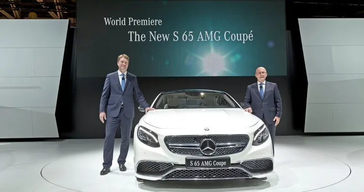 Mercedes Classe S 65 AMG Coupé al Salone di Mosca