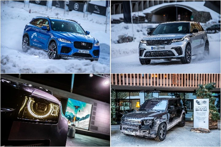 Jaguar Land Rover protagonista dell'inverno a Courmayeur